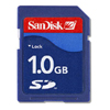  SanDisk Standard SD 1GB Memory Card 