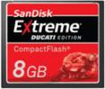  SANDISK DUCATI Compact Flash Memory Card 8GB 