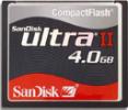  SANDISK ULTRA II Compact Flash Memory Card 4GB 