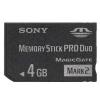  SONY MSMT4G 4GB MEMORY STICK PRO DUO W ADAPTOR 
